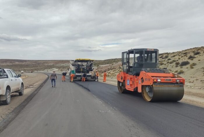 Avanza la repavimentación de la Ruta N° 25 entre Los Altares y Paso de