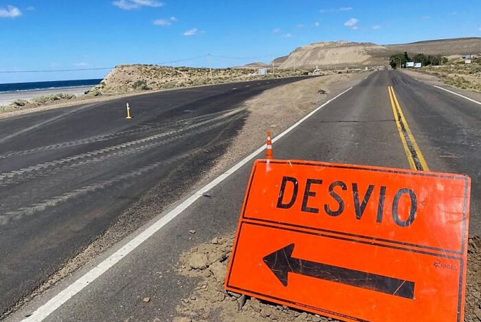 Vialidad Nacional habilitó un desvío en la Ruta 3 a la altura de Ramón ...
